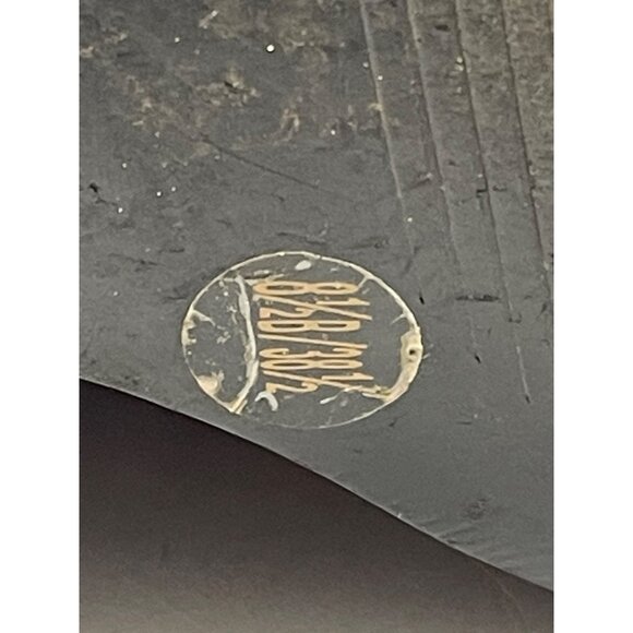 BCBGeneration suede 3" wedge knee high boots black side zip size 8.5 B READ - Picture 3 of 9